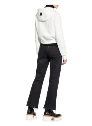 Mackage Sweatjacke Ramona im Materialmix, Weiß