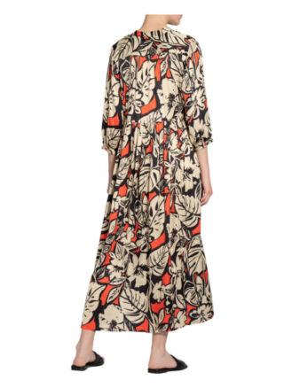 Maerz Muenchen Kleid mit 3/4-Arm, Orange