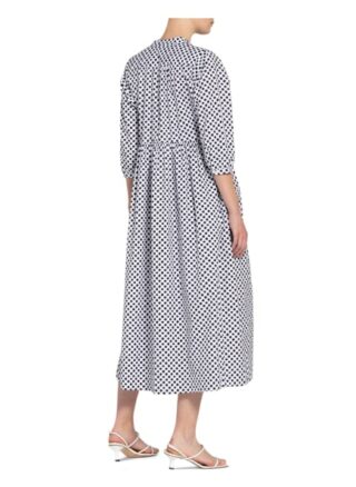 Maerz Muenchen Kleid mit 3/4-Arm, Weiß