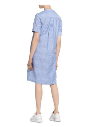 Maerz Muenchen Kleid mit Leinen, Blau