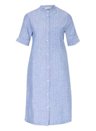 Maerz Muenchen Kleid mit Leinen, Blau