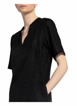 Maerz Muenchen Leinenkleid, Schwarz