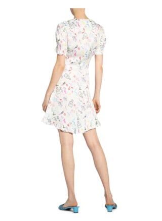 Maje Jacquard-Kleid Ramake, Weiß