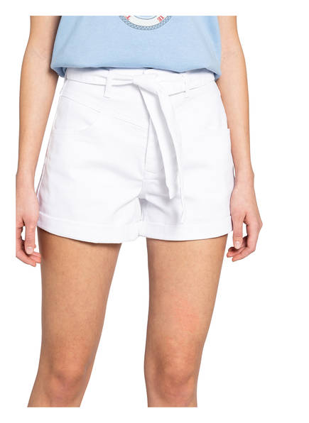 Maje Illo Jeans-Shorts Damen, Weiß