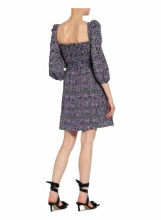 Maje Kleid Rappa mit Leinen, Blau
