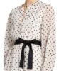 Maje Kleid Rely, Weiß