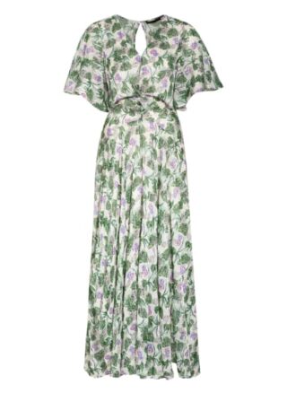 Maje Kleid Rochelle mit Glitzergarn, Weiß