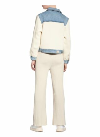 Maje Oversized-Jeansjacke Berlingot, Blau