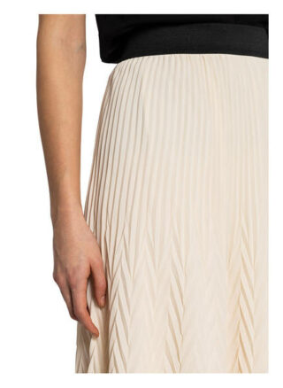 Maje Plisseerock Jissane, Beige