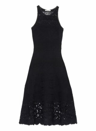 Maje Strickkleid Robelle, Schwarz