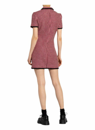 Maje Tweed-Kleid Renalt, Rot