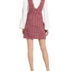 Maje Tweed-Kleid Russi mit Blusenshirt, Rot