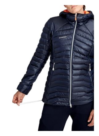 Mammut Daunenjacke Eigerjoch Advanced mit Kapuze, Blau