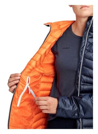 Mammut Daunenjacke Eigerjoch Advanced mit Kapuze, Blau