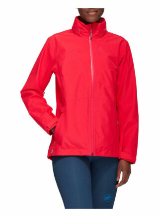 Mammut Hardshelljacke Ayako Tour mit Kapuze, Rot