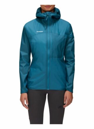 Mammut Hardshelljacke Kento Light mit Kapuze, Blau