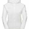 Mammut Isolationsjacke Rime Light Flex mit Kapuze, Weiß