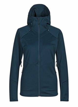 Mammut Softshelljacke Ultimate Vi mit Kapuze, Blau
