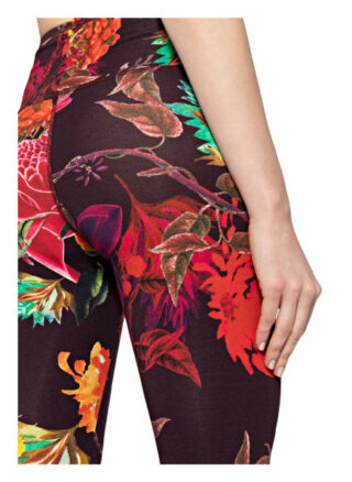 Mandala Tights Flower, Rot