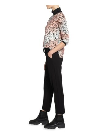 Marc Aurel 7/8-Hose im Jogging-Stil, Schwarz