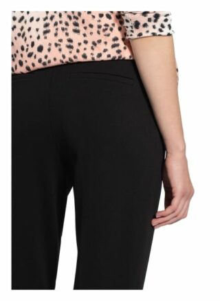 Marc Aurel 7/8-Hose im Jogging-Stil, Schwarz