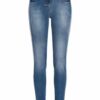 MARC AUREL Skinny Jeans Damen, Blau