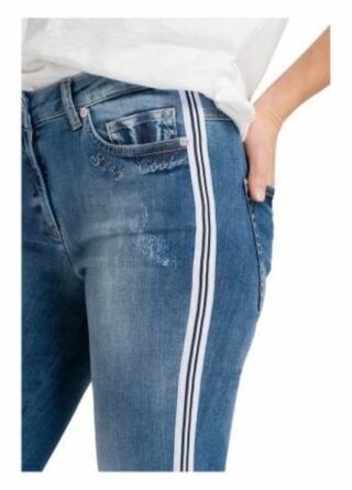 MARC AUREL Skinny Jeans Damen, Blau