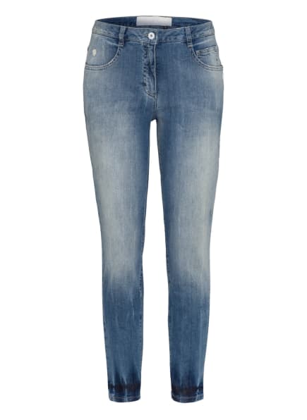MARC AUREL Skinny Jeans Damen, Blau