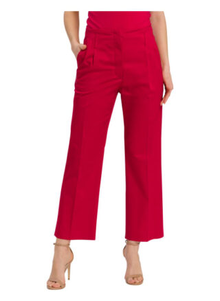 Marc Aurel Bundfaltenhose, Rot