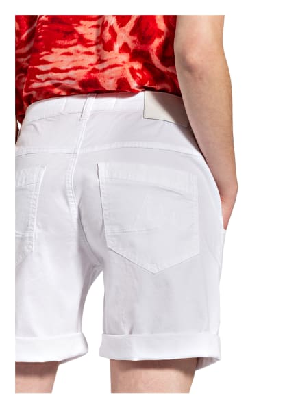 Marc Aurel Jeans-Shorts, Weiß