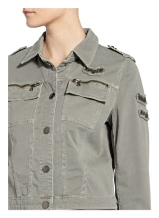 Marc Aurel Jeansjacke, Grün