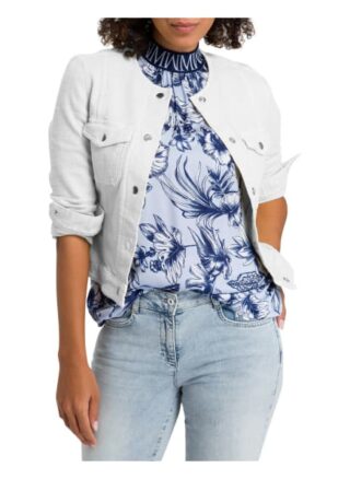 Marc Aurel Jeansjacke, Weiß