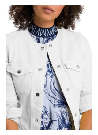 Marc Aurel Jeansjacke, Weiß