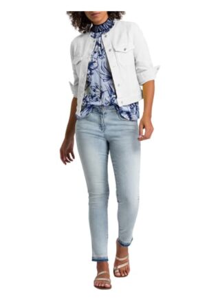 Marc Aurel Jeansjacke, Weiß