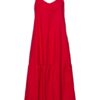 Marc Aurel Kleid, Rot