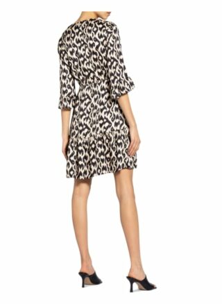 Marc Aurel Kleid mit 3/4-Arm, Schwarz