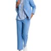 Marc Aurel Stoffhose, Blau