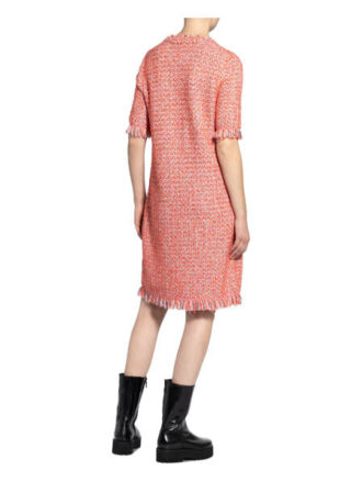 Marc Cain Bouclé-Kleid, Rot