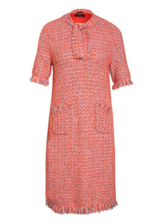 Marc Cain Bouclé-Kleid, Rot