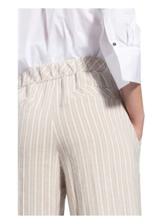 Marc Cain Culotte mit Glitzergarn, Beige