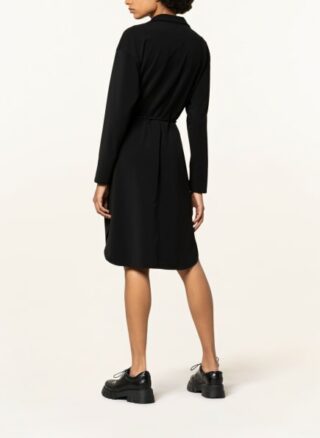 Marc Cain Hemdblusenkleid, Schwarz