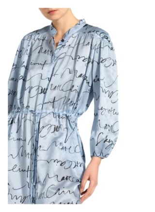 Marc Cain Hemdblusenkleid mit Seide, Blau