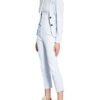 Marc Cain Cigarettenhose Damen, Blau