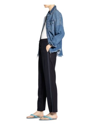 Marc Cain Hose im Jogging-Stil, Blau