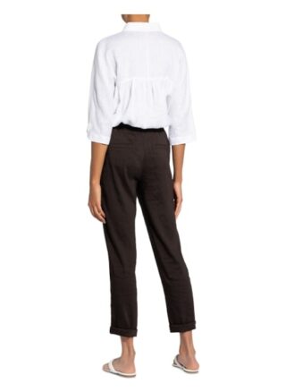 Marc Cain Hose mit Leinen, Braun