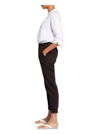 Marc Cain Hose mit Leinen, Braun