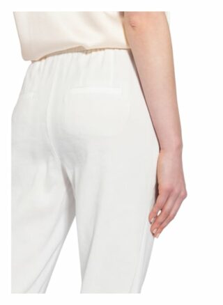 Marc Cain Hose mit Leinen, Weiß