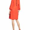 Marc Cain Jerseykleid mit 3/4-Arm, Rot
