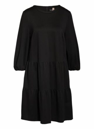 Marc Cain Jerseykleid mit 3/4-Arm, Schwarz