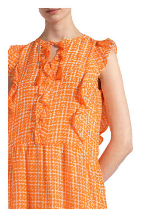 Marc Cain Kleid aus Seide, Orange